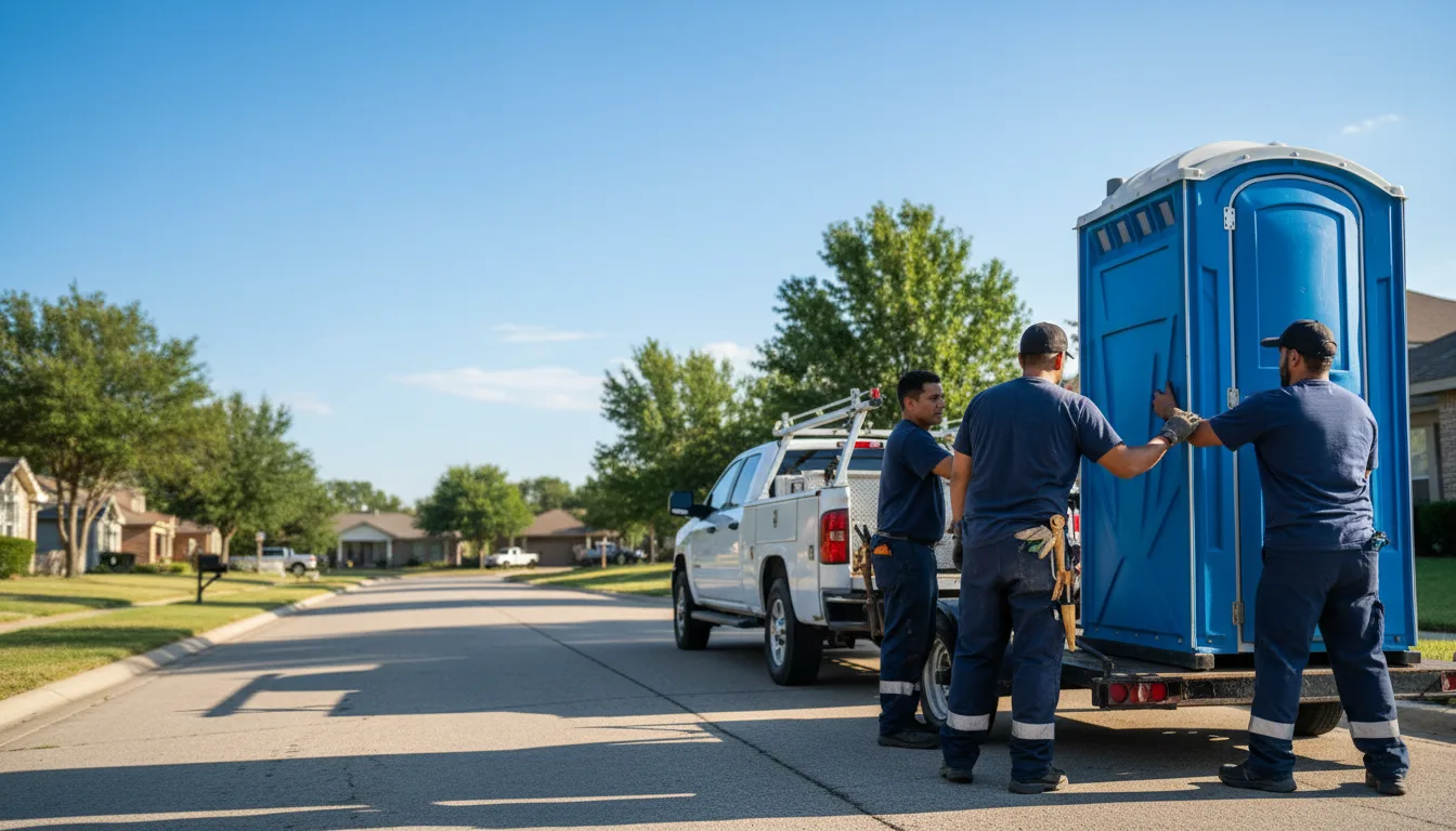 Portable Toilet Rental in Weston, GA near me